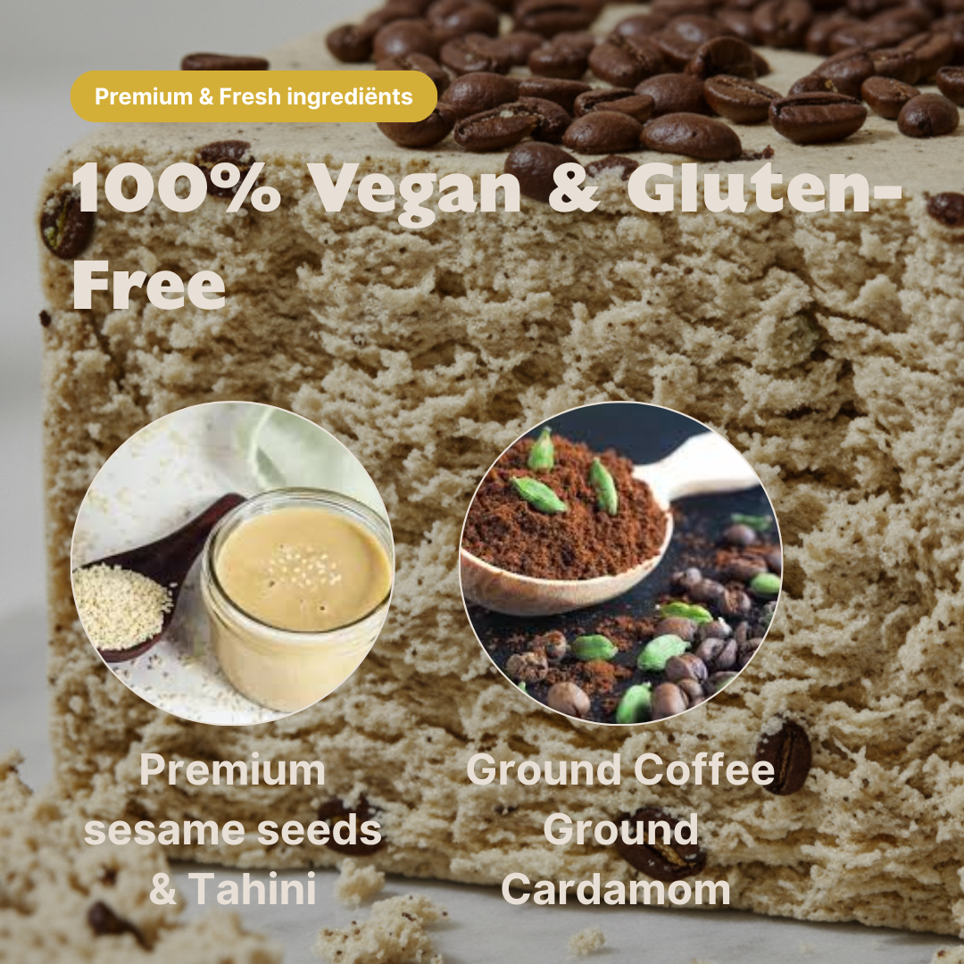 Coffee & Cardamom Halva