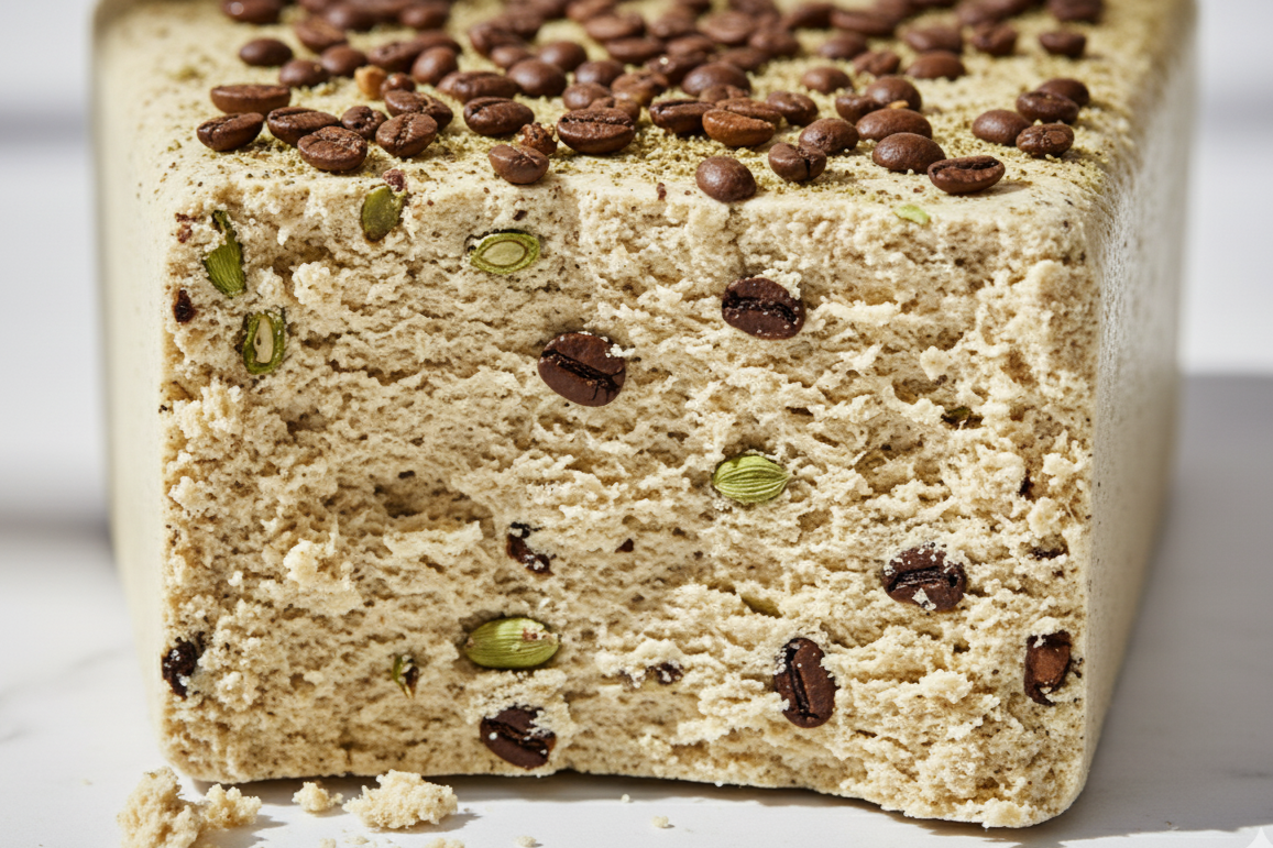 Halva with Sweetener – Arabic Coffee and Cardamon