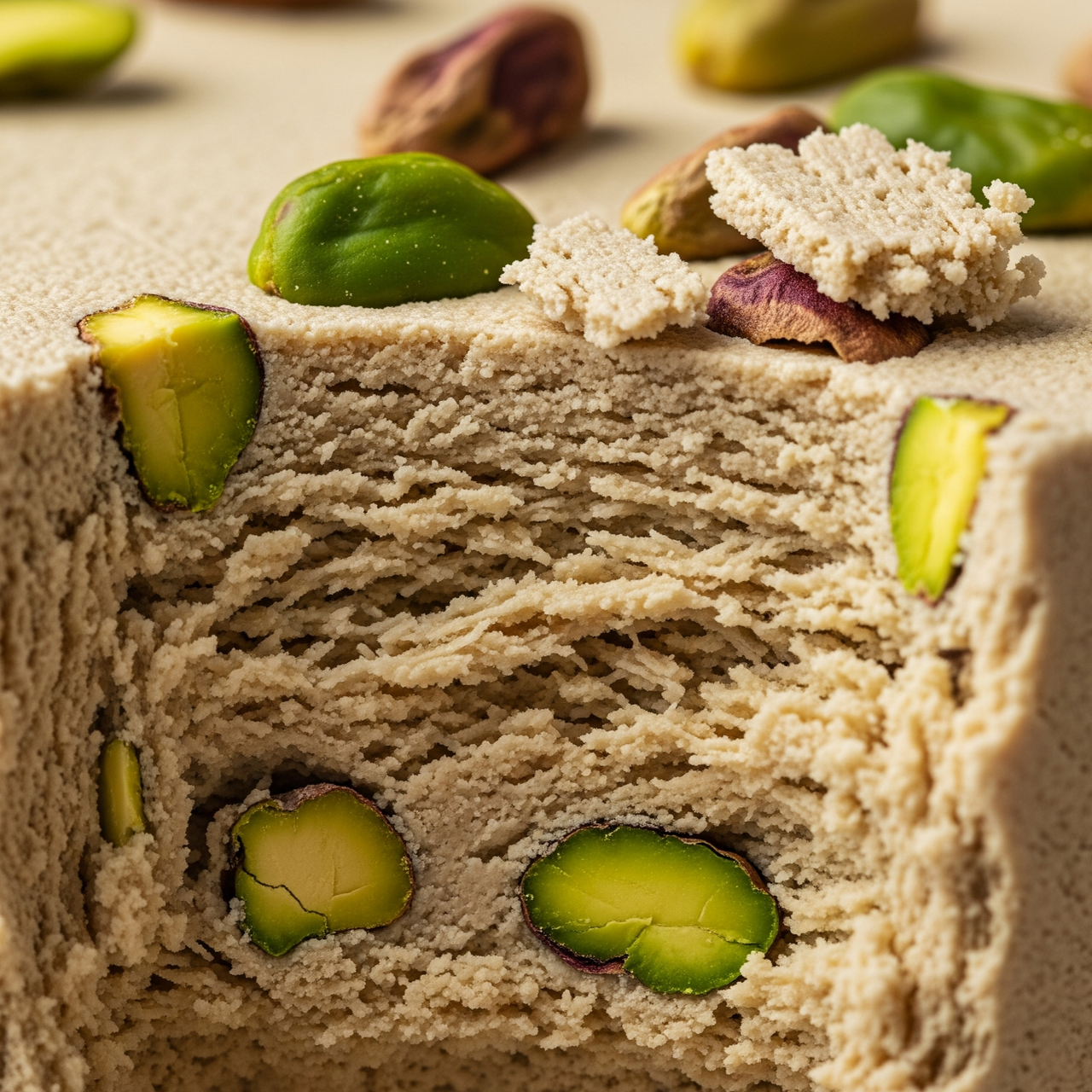 Halva with Sweetener – Pistachio