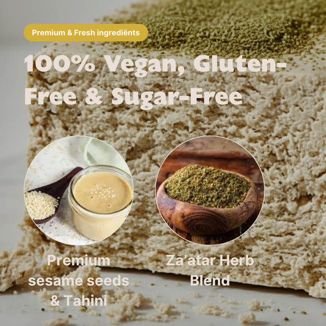 Halva with Sweetener – Za’atar