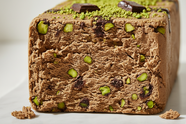 Pistachio and Dark Chocolate Halva